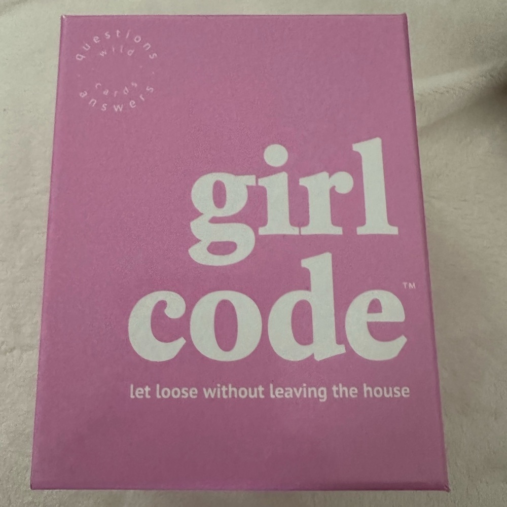 Girl Code Card Game